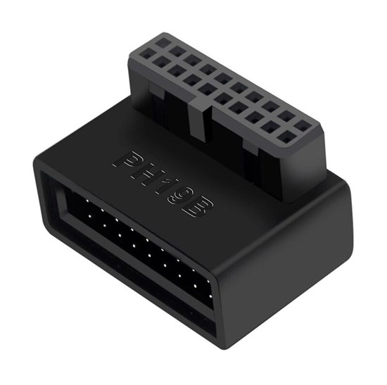 Угловой переходник USB 3.0 с углом 90 градусов тип Б 122 - фото 3041