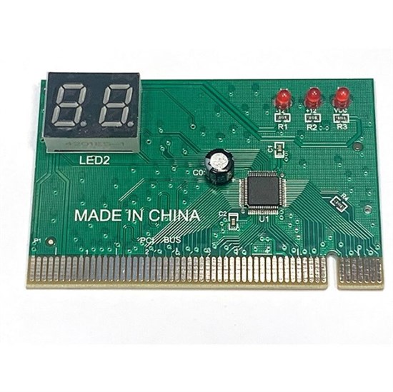 Пост карта PCI для диагностики компьютера 134 - фото 3066