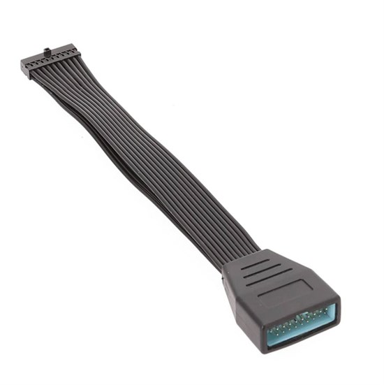 Удлинитель USB 3.0 15 см черный 135 - фото 3115