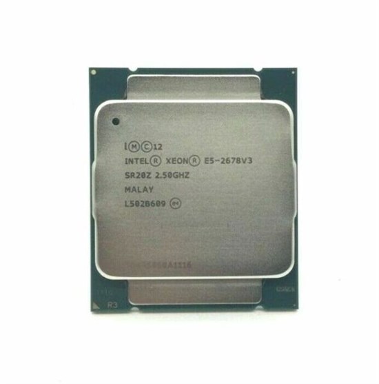 Процессор  Intel Xeon E5-2678v3 2.5(3.3)GHz/12-core/24-thread/30MB LGA2011-3. Товар уцененный 26-1 - фото 3237
