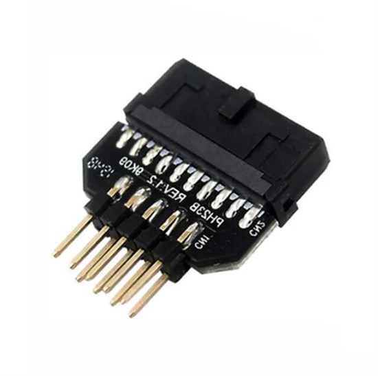 Переходник с USB 3.0 (папа) на USB 2.0 (мама) для материнской платы 356 - фото 3809