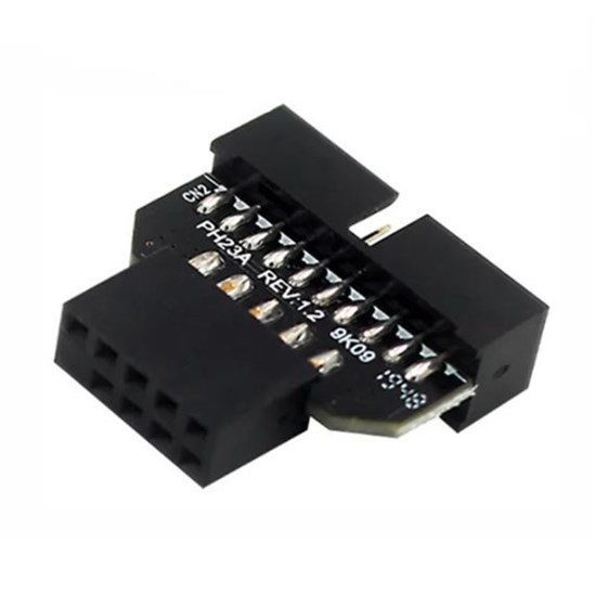 Переходник с USB 2.0 (мама) на USB 3.0 (папа) для материнской платы 357 - фото 3810
