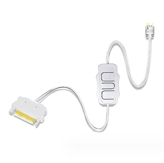 A-RGB контроллер 5v 3pin - SATA белый 400 - фото 3879