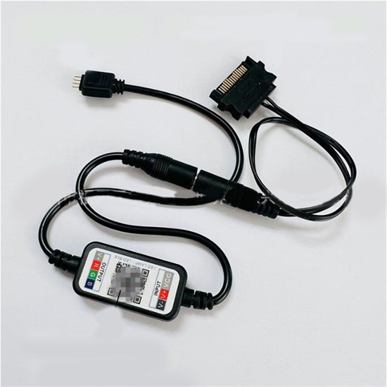 Контроллер RGB подсветки 12v4pin с управлением через приложение питание от SATA или DC 5.5*2.1 478 - фото 4426