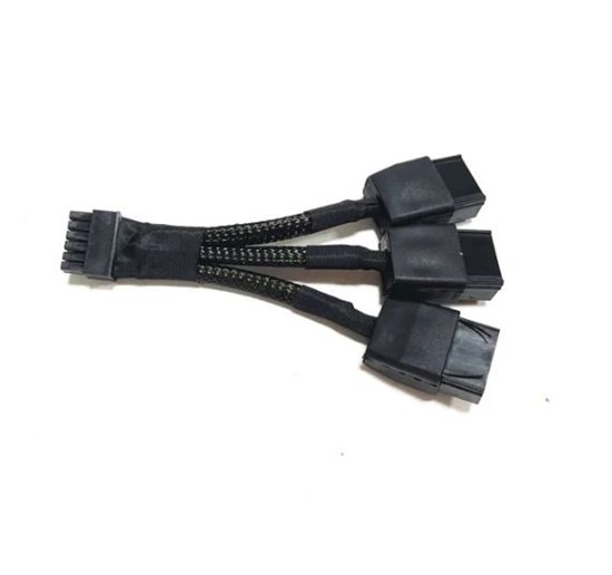 Переходник с 12pin на 3х ATX2.0 8pin 536 - фото 4590