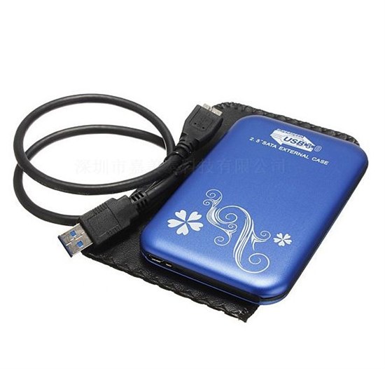 Корпус для SSD 2,5" синий 564 - фото 4711