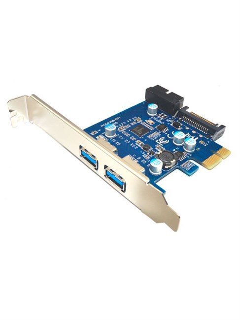 Плата расширения в слот Pci-e USB 3.0 и 19pin USB 2.0 717 - фото 5183