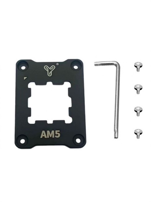 Рамка для крепления процессора на материнской плате AMD AM5 черная 812 - фото 5693