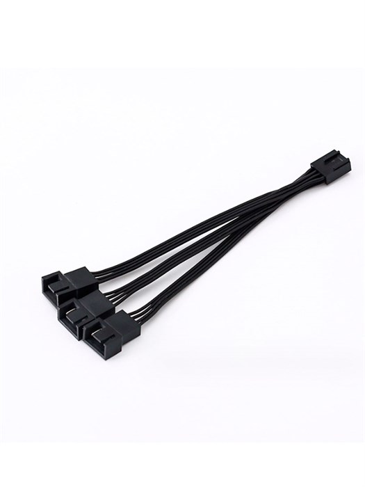 Разветвитель FAN 4 pin на 1х 4pin (4 иголки) 2х 4pin (3 иголки) 203 - фото 6337