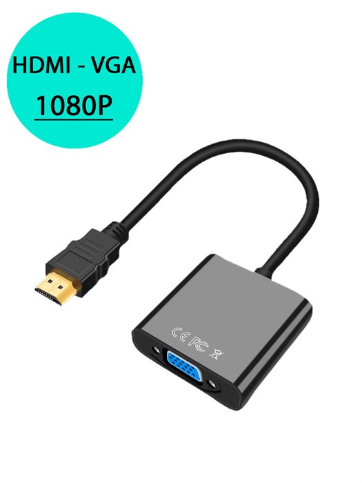 Адаптер переходник HDMI на VGA 1034 - фото 6969