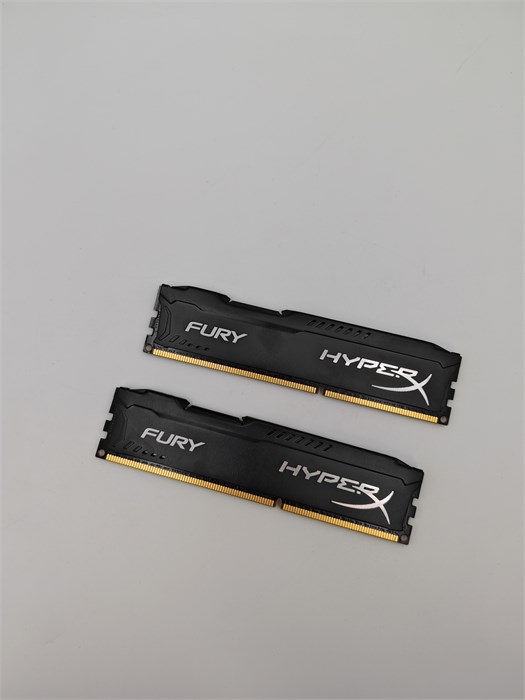 Оперативная память Kingston HyperX fury DDR3 8 gb (2*4) S3-43/3