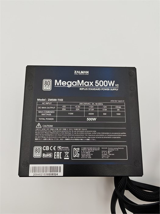 ZALMAN MegaMax 500W V2 S3-199