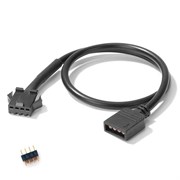 Переходник jst sm 4 pin мама - 12v4pin RGB 123