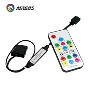 Контроллер управления A-RGB подсветкой 5v3pin с пультом ДУ питание от MOLEX 83