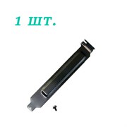 Заглушка слота PCI в корпусе компьютера черная литая 1шт. 19