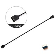 Удлинитель RGB 12v4pin 1 в 1, 100см 474