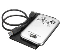 Корпус для SSD 2,5" серебристый 566