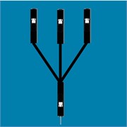 Разветвитель DuPont 1P, 1 в 3, 10см 577