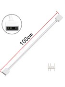 Удлинитель A-RGB 5v3pin 1 в 1 белый 100см 648