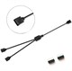 Удлинитель/Разветвитель RGB 12v4pin 1 в 2 55 - фото 2892