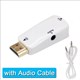 Адаптер переходник HDMI-VGA со звуком 3,5 мм 78 - фото 2925