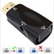 Адаптер переходник HDMI-VGA со звуком 3,5 мм арт. 79 79