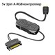 A-RGB контроллер 5v 3pin - SATA 32 - фото 2999