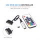 Контроллер RGB подсветки вентиляторов ПК 12v4pin с пультом ДУ питание от SATA 89 - фото 3017