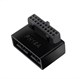 Угловой переходник USB 3.0 с углом 90 градусов тип А 121 - фото 3044