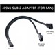 Разветвитель FAN 4 pin на 2х 4pin арт. 159 159