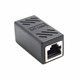 Соединительный адаптер коннектор RJ-45 1000 мбит/сек черный 147 - фото 3121