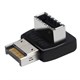Угловой адаптер USB 3.1 type E с углом 90 градусов тип Б 157 - фото 3149