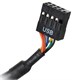 Переходник разъема материнской платы с USB 2.0 на USB 3.0 185