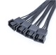 Разветвитель FAN 4 pin на 4х 4pin 317