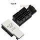 Адаптер/Переходник с 12VHPWR PCie 5.0 на 4х АТХ 8pin, угловой адаптер 180 градусов серебристый RVS алюминиевый тип B 329 - фото 3619