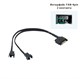Переходник SATA - FAN 4pin (2 контакта) 1 в 2 343 - фото 3682
