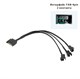 Переходник SATA - FAN 4pin (2 контакта) 1 в 3 344 - фото 3700