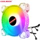 Кулер с подсветкой ARGB 5v3pin Coolmoon 120мм комплект из 4шт. 395*4