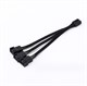 Разветвитель FAN 4 pin на 3х 4pin 427 - фото 3938