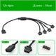 Переходник с 12v4pin RGB на 4х jst sm 4 pin мама 503 - фото 4434