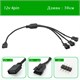 Переходник с 12v4pin RGB на 3х jst sm 4 pin папа 500 - фото 4438