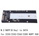 Переходник M. 2 NGFF (key B) - SATA 3.0 548