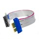 Удлинитель райзер PCIe X1 30см 557