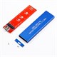 Корпус для M2 NGFF SSD синий 562