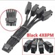 12VHPWR удлинитель с переходом на 4 разъема ATX 2.0 прямой 617 - фото 4909