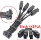 12VHPWR удлинитель с переходом на четыре разъема ATX 2.0 с углом тип А 618 - фото 4947