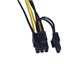 Кабель питания видеокарты с переходом с 6pin на 8pin 32см 692