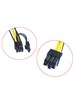 Кабель питания видеокарты с переходом с 6pin на 8pin (папа/папа) 22см 693