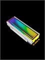 Радиатор для M.2 SSD 2280 с ARGB подсветкой серебристый арт. 861 861