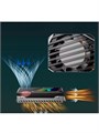 Радиатор для M.2 SSD 2280 с ARGB подсветкой черный 883